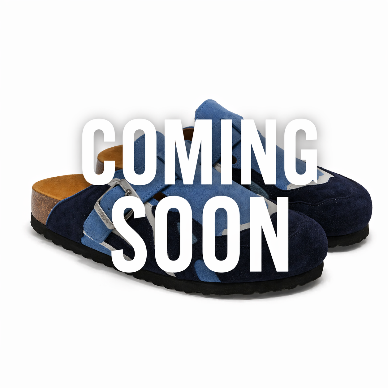 Amscour Wavey Clogs - Bleu