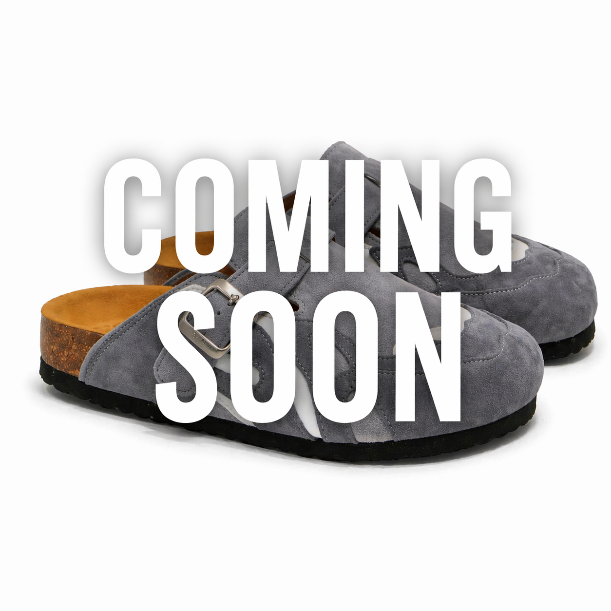 Amscour Wavey Clogs - Grey