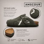 Amscour Wavey Comfort Clogs
