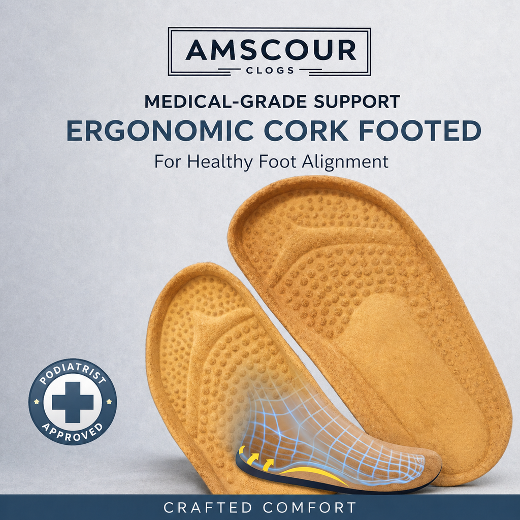 Amscour Wavey Comfort Clogs