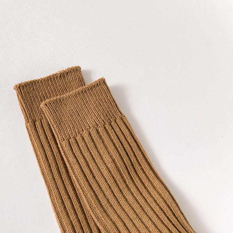Cashmere Ribbed Socks