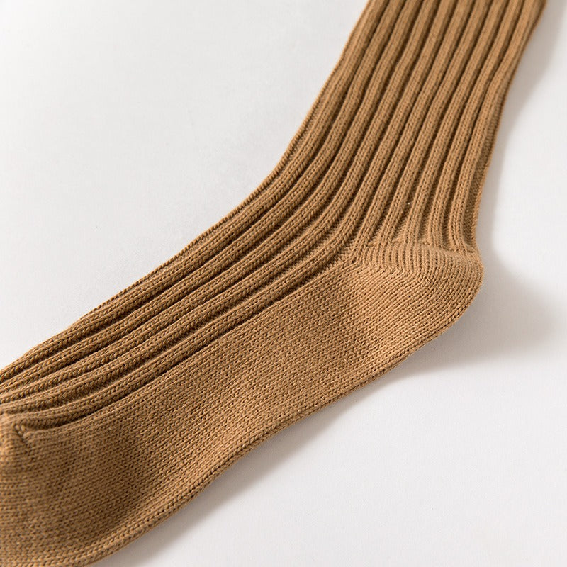 Cashmere Ribbed Socks