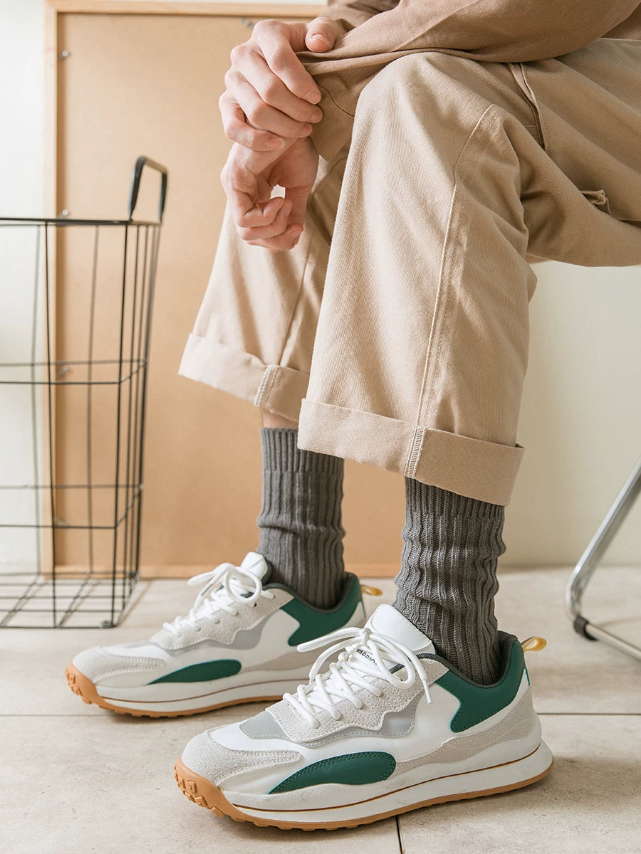 Cashmere Ribbed Socks