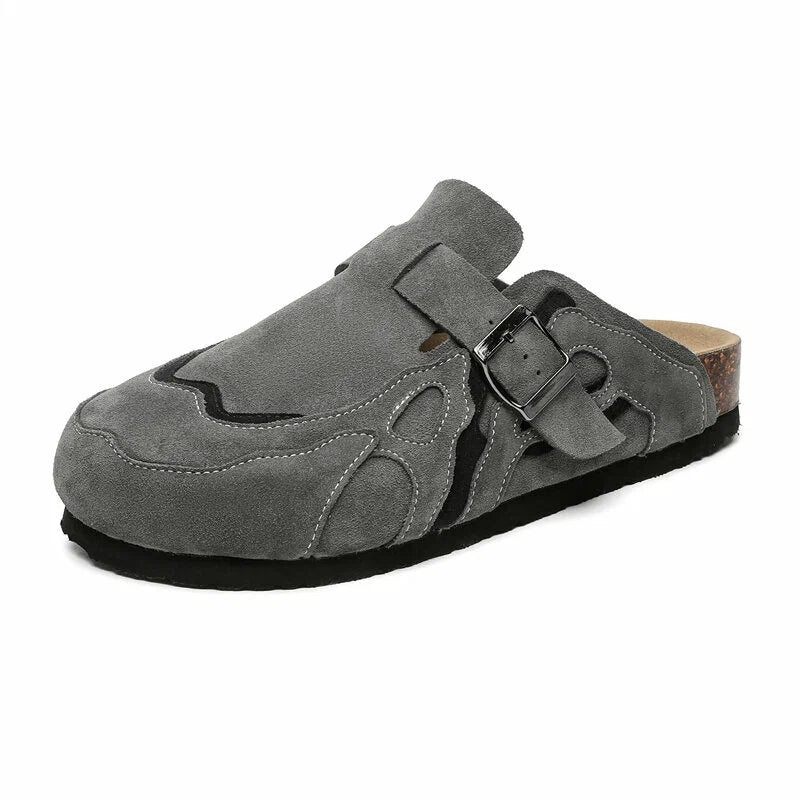 Amscour Wavey Clogs - Grey