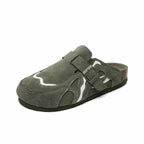 Amscour Wavey Clogs - Army Green