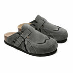 Amscour Wavey Clogs - Grey
