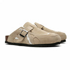 Amscour Wavey Clogs - Beige