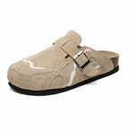 Amscour Wavey Clogs - Beige