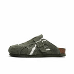 Amscour Wavey Clogs - Army Green